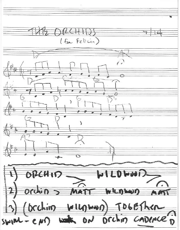 Flowers for Felicia lead sheet